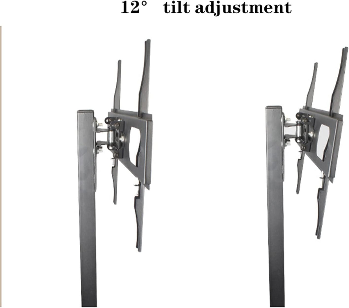 Universal TV Stand TV Stand Base Floor TV Stand Mount Mobile TV Monitor Tilt Swivel Stand 32'-55' Universal LCD TV Stand Height Adjustable, Holds Up to 99lbs, 600x400mm(Max) Tv St