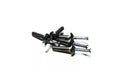500 Pcs 1/4' X 1' Hammer Drive Concrete Anchor ZincFasteners Kit Hardware Bolts Set