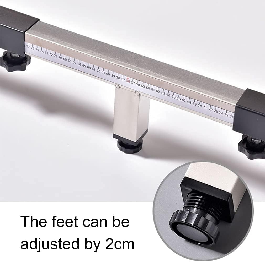 Universal Appliance Wheels Washing Machine Stand Base - Adjustable Fridge Freezer Trolley for Tumble Dryers - Extendable Length 58.5-93cm - Movable Base Bracket - Amazon Stand