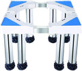 Adjustable Washing Machine Base Multi-Functional Stand with 8/12 Legs Universal Washing Machine Base Bracket Large Appliance Telescopic Platform Width 48-66cm Height 29-32cm S