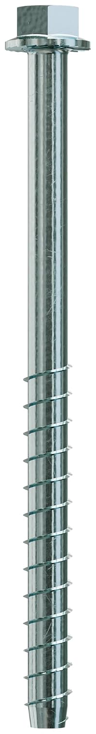Simpson Strong-Tie THDB62100H 5/8 Inch x 10 Inch, Hex Washer Head, Zinc Plated Titen HD Heavy-Duty Screw Anchor for Concrete, Easy Installation (Pack of 10)