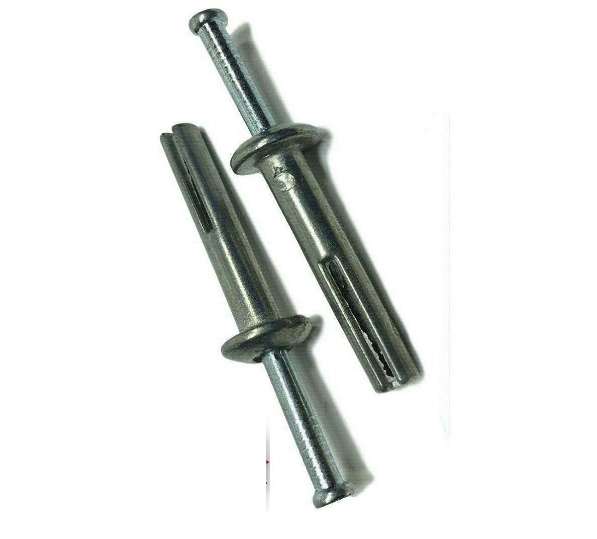 Pr-Mch Package of 250, 1/4' x 2-1/2' Nail-On Concrete Expansion Anchor Drive Pin Alloy Zinc Set Kit #DR-D7178D