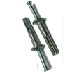 Pr-Mch Package of 100, 1/4' x 2-1/2' Nail-On Concrete Expansion Anchor Drive Pin Alloy Zinc Set Kit #DR-D5536D