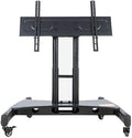 Universal TV Stand Portable TV Stand Universal Swivel TV Stand/Base Table Top TV Stand for 32 to 70 Inch TVs with 90 Degree Swivel, 4 Level Height Adjustable, Heavy Duty Tempered Glass Base, Holds Up