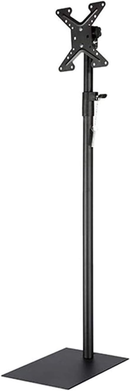Universal Punch-Free LCD Tv Shelf Mobile Floor Stand Monitor Rotating Hanger Lifting Base