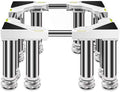 Universal Washing Machine Stand Adjustable zer Refrigerator Base Stand Telescopic Dryer Roller Floor Trays Stainless Steel Shelf 4/8/12 Feet for Home [New Version] (12 Fee
