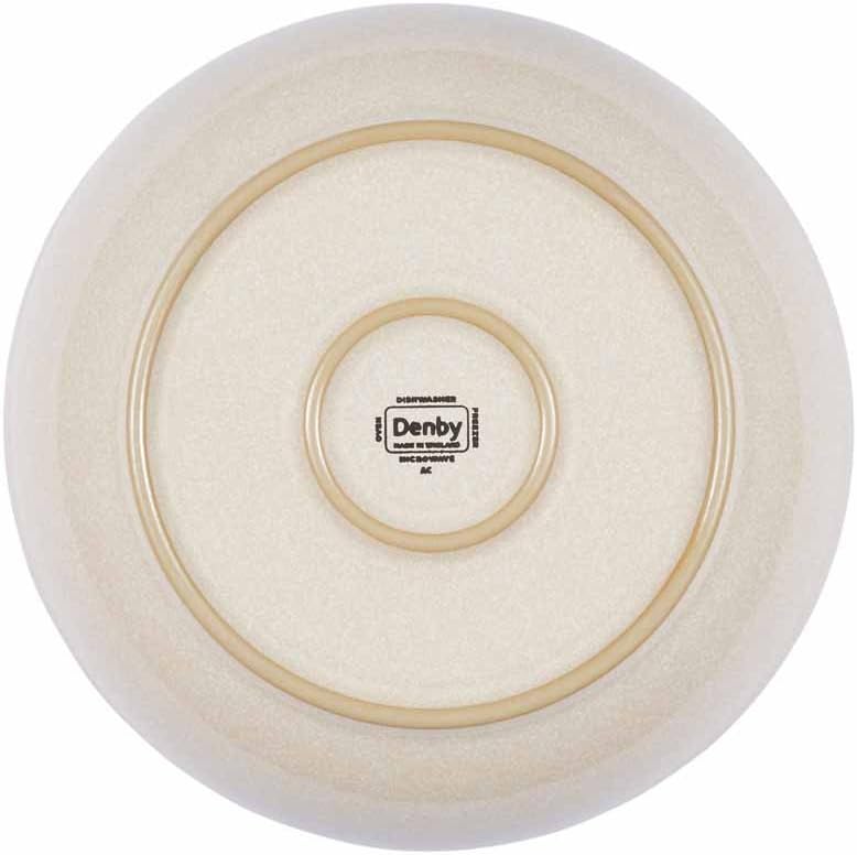 Denby Elements 4 Piece Pasta Bowl Set, Beige
