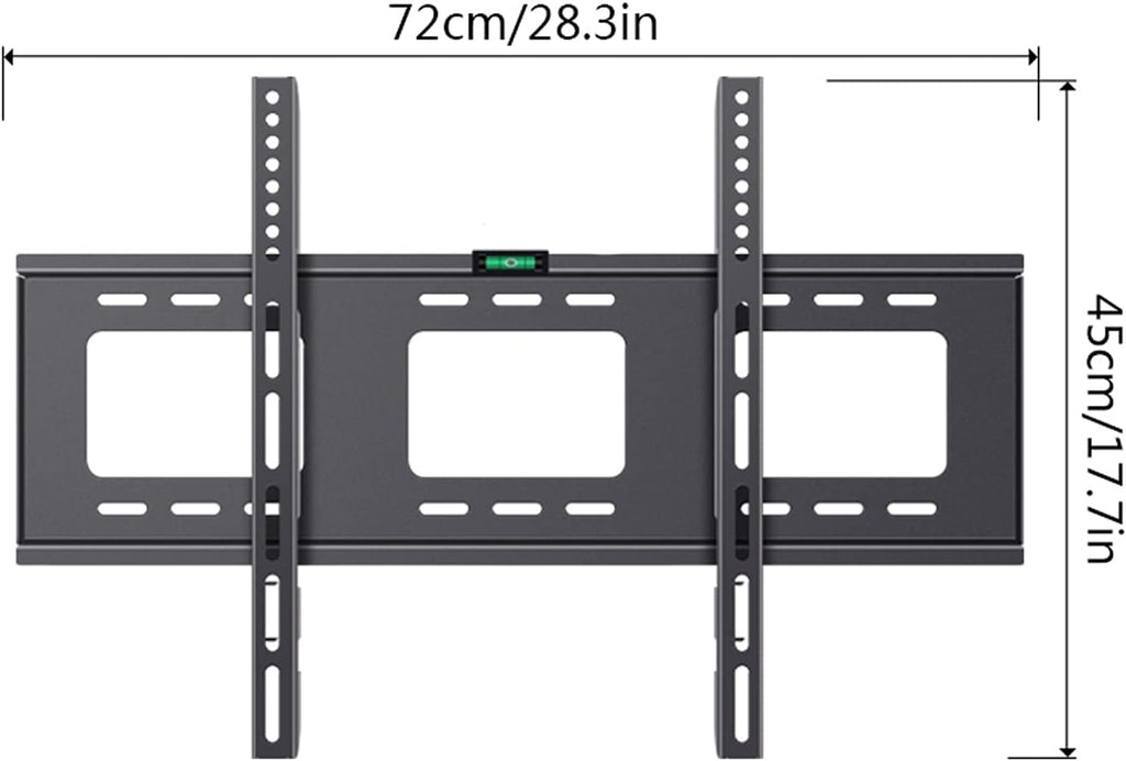 Universal TV Stand TV Stand Base 32'-100' Wall-Mounted TV Bracket Adjustable Universal Wall TV Mount with Spirit Level Rugged Anti-Dropping TV Bracket, Max 900x600mm Tv Stand Moun,a-L