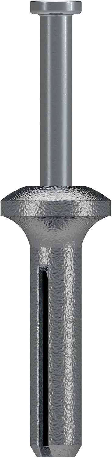 Simpson Strong-Tie ZN25112SS Zinc Nailon 1/4 in. x 1-1/2 in. Stainless-Steel Pin-Drive Anchor (100-Qty) (Pack of 5)