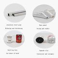 Portable Washing Machine Roller Pulley， Washing Machine Base Rack Bracket Roller pad high Automatic Refrigerator seat Universal Shelf Mobile Universal Wheel Appliance Base