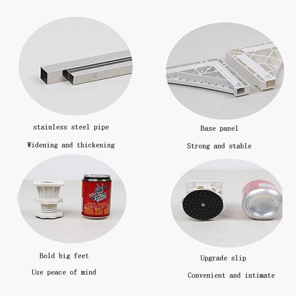 Portable Washing Machine Roller Pulley， Washing Machine Base Rack Bracket Roller pad high Automatic Refrigerator seat Universal Shelf Mobile Universal Wheel Appliance Base