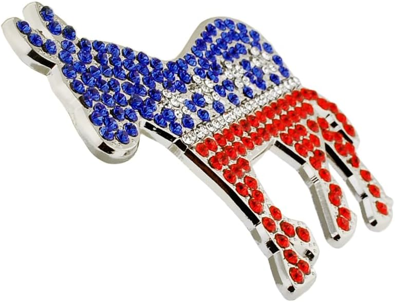 PinMart Democratic Patriotic Political Lapel Pin
