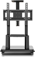 Universal TV Stand TV Stand Base TV Stand Home Floor-Standing Mobile TVs Stand Office Conference Room 32/50/65 Inch Display Stand Heavy-Duty All-in-one Cart TV Shelf Tv Stand Mount,Brass-A