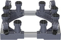 Adjustable Washing Machine Base Washing Machine Stand Base Heavy Duty 4 Legs Holder Bracket Height 15cm/20cm Universal Fridge zer Stand Base for Dryer, ice Maker, cookers,