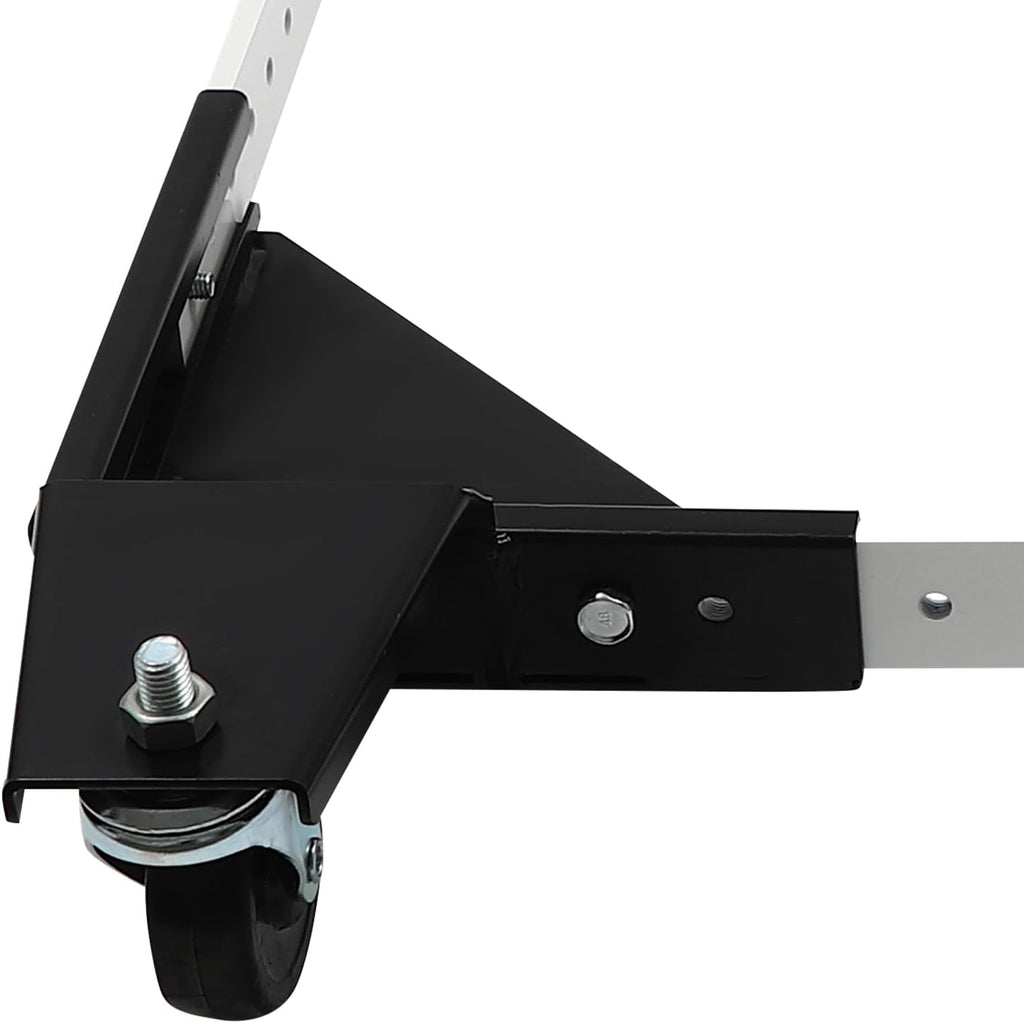 Undercat Mobile Base, Heavy Duty Universal Mobile Base, 1200 lbs Load Capacity, Adjustable Mobile Base from 23.8' x 23.8' to 34.15' x 34' for Mobilizing Small Mechanical Equipment, Home Appliances