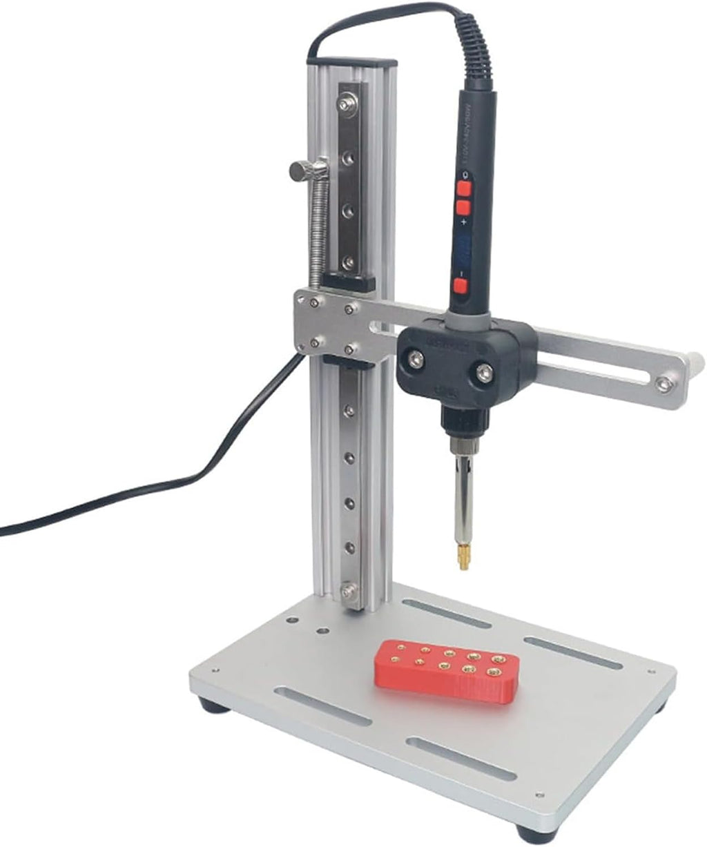 Vertical Heat Set Insert Tool, M2-M8 Tips, Multi-Directional for 3D Printing & Plastic Parts