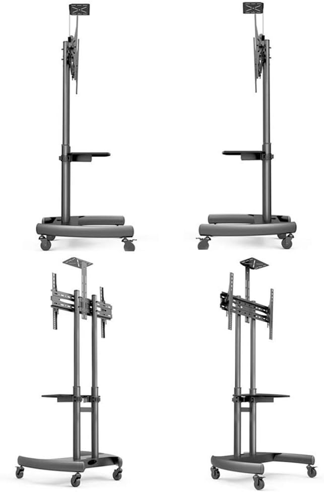 Universal Tv Stand Universal Tv Stand, Tv Carts On Wheels for 32 to 70 Inch Universal Flat Screen, Floor-Standing Mobile Tv Stand with Heavy Duty Base, Holds Up,