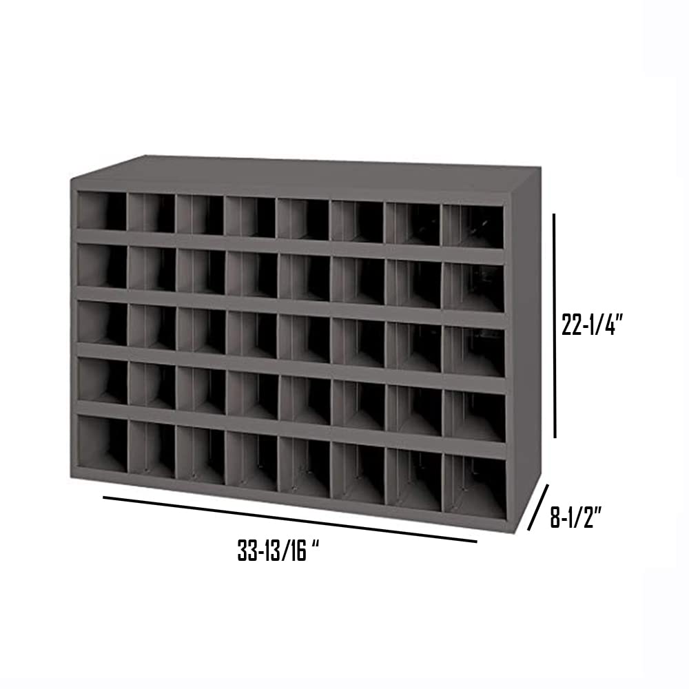 Titan Industrial Supply- 3,610 pcs Grade 5 Coarse Hardware Assortment Kit with Hex Cap Screws, Hex Nuts, Washers, & Durham 40 Hole Metal Bin