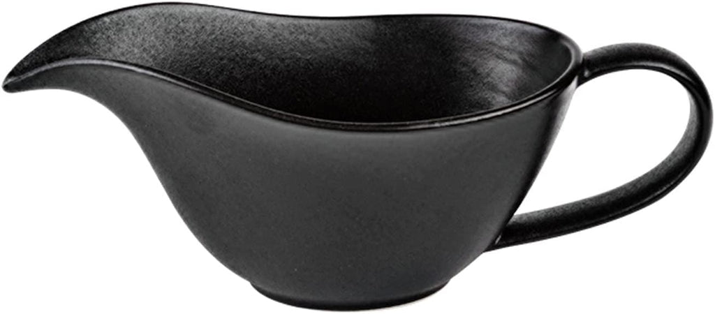 Gravy Boat Premium Quality White Porcelain Ceramic Sauce Jug Gravy Boat Porcelain Saucier Sauce Tray Seasoning Hold Sauce Jug (Color : B)