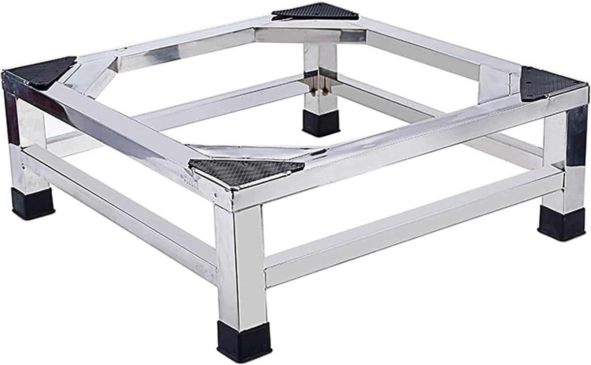 Adjustable Washing Machine Base Washing Machine Stand BaseWashing Machine Stand Base Heavy Duty 4 Legs Holder Bracket Height 15cm/20cm Universal Fridge zer Stand Base for
