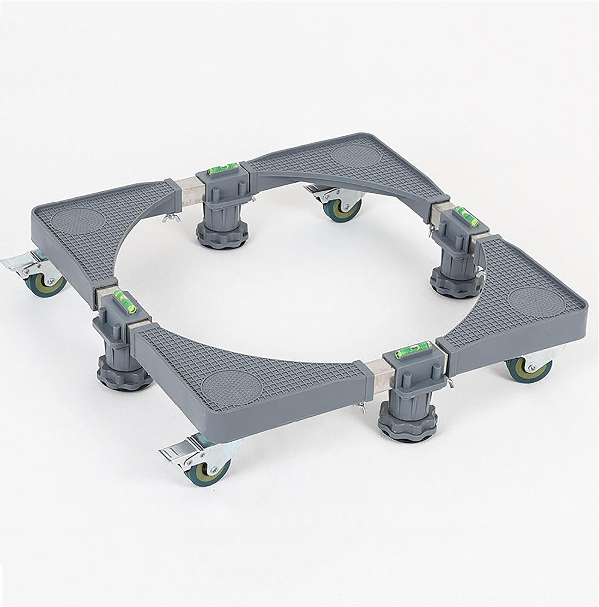 Universal Washing Machine Base Stand Multifunctional Mobile Pedestal Stainless Steel Retractable Universal Wheel Rack