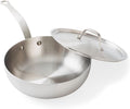 Daniel Boulud Kitchen 3QT Essential Pan – French Inspired Stainless Steel Sautee & Sauce Pan with Heat Resistant Handle, 5-Ply Clad, Induction & Oven Safe, Professional Cookware
