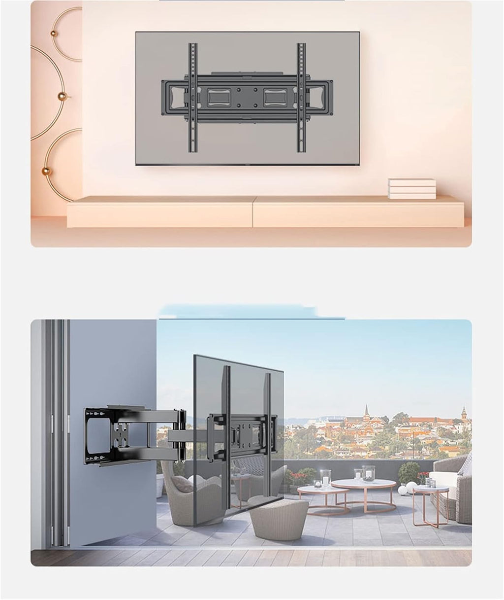 Universal TV Stand TV Stand Base TV Wall Mount Rack ''43-60'' Inch Telescopic Swivel LCD Display Bracket Heavy Duty Wall Mount TVs Bracket Tv Stand Mount
