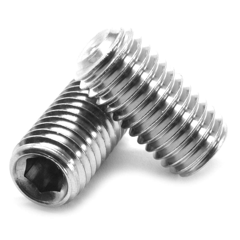 5/16'-18 x 5/16' Coarse Thread Socket Set Screw Cup Point Stainless Steel 316 Pk 5000