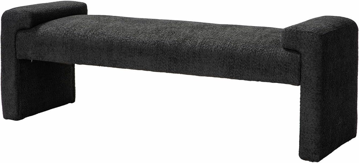 Generic Upholstered Bench Black