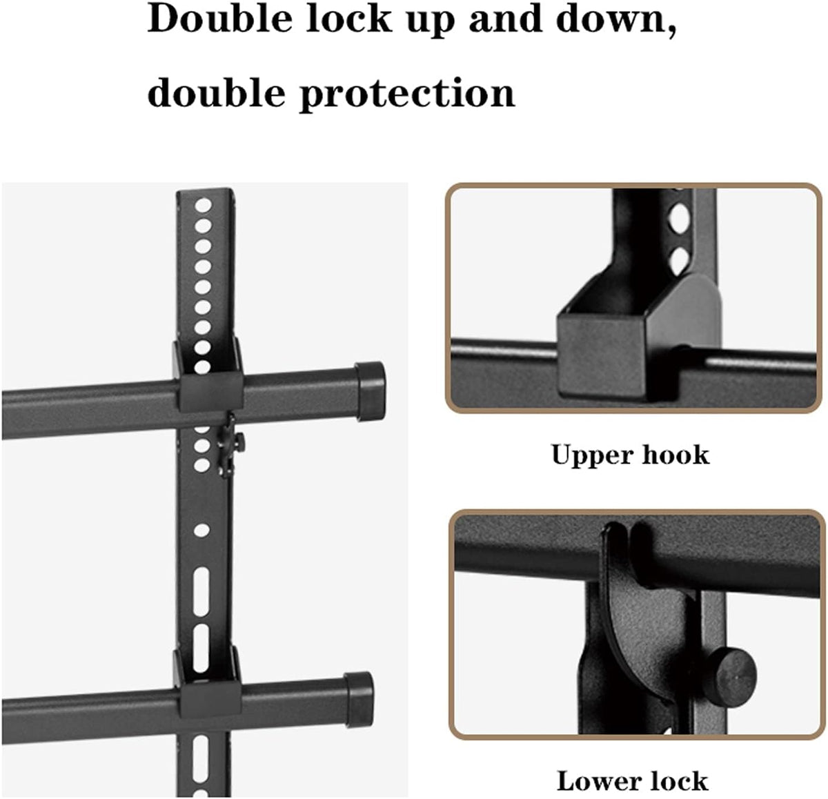 Universal TV Stand TV Stand Base Heavy-Duty Wall Mounted TV Bracket Full Motion Swivel Extension Tilt TV Mount 50'-75' Universal TV Wall Mount Bracket, Supports Up to 154lbs Tv Stand Mount