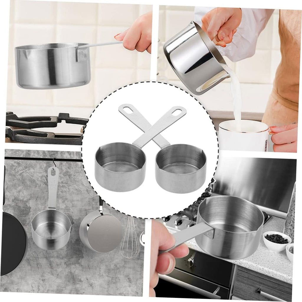 1pc Saucepan Egg Skillet Egg Frying Pan Steel Milk Pan Warmer Pot Butter Sauce Pan Saucier Pan Little Pot Baking Pastry Induction Frying Pan Rim Stainless Steel Baby Pot