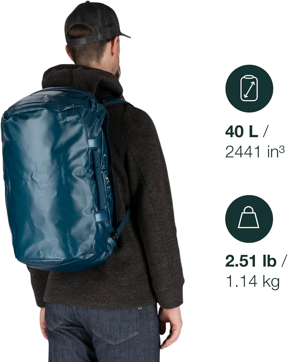 Osprey Transporter Travel Duffel Bag