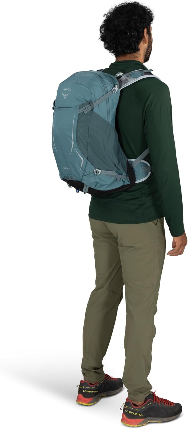 Osprey Hikelite 26L Durable Hiking Backpack - Travel Daypack with Rain Cover for Men and Women, Olive Tan