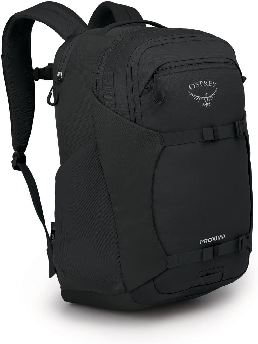 Osprey Proxima 30L Campus Laptop Backpack – Organized Everyday Pack with Tech Storage, Water Bottle Pockets, and Comfortable Carry – Perfect for College, Commute, and Travel, Black