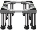 Adjustable Washing Machine Base Universal Washing Machine Stand Adjustable zer Base Stand Telescopic Dryer Roller Floor Trays Stainless Steel Shelf 4/8/12 Feet for Home Ap
