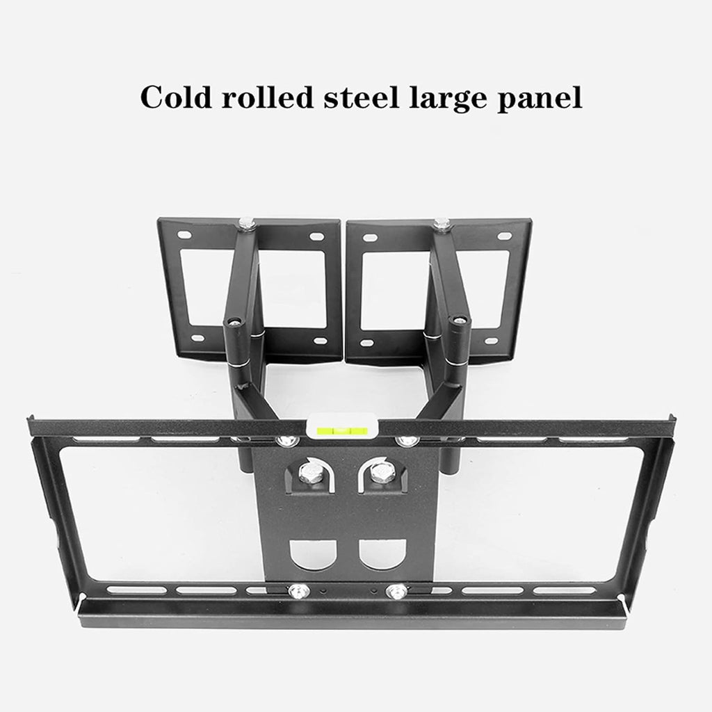 Universal TV Stand TV Stand Base Six-arm Corner TV Bracket Full Motion Wall Mount Extension Swivel Tilt TV Bracket with Dual Base Fits Most 32 to 70 Inch Flat Screen TV Tv Stand Mo,Yellow-L