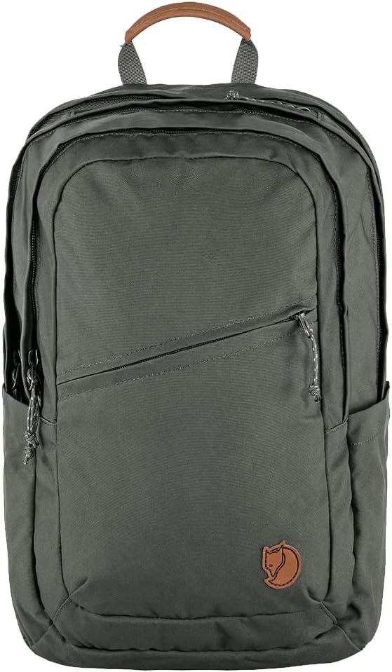 Fjällräven Raven 28 Backpack - Multi-Pocket Organization, Padded Support, Durable Fabric - Commuting, Travel, Basalt