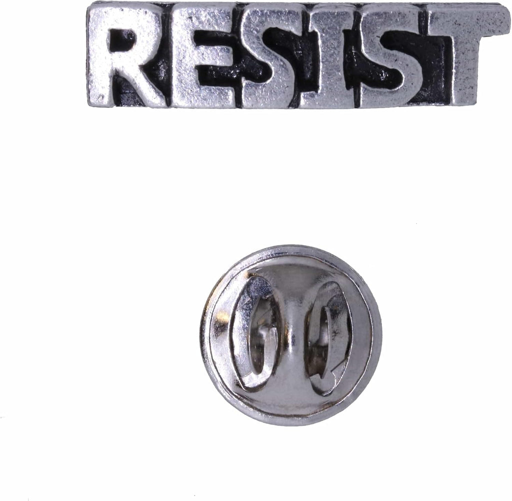 Jim Clift Design Resist Lapel Pin