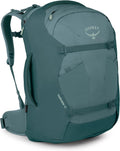 Osprey Fairview 40L Women's Travel Backpack - Carry On Bag with Laptop Sleeve and Toiletry Pocket, Cascade Blue-Torrent Blue
