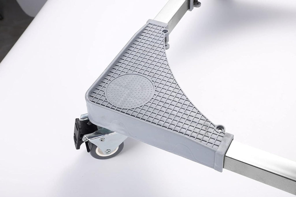 Home Universal Appliance Base Stand Movable Adjustable Wheels Trolley Pedestal Tray Holder Bracket for Washing Machine,Dryer and Refrigerator Fridges