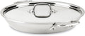 All-Clad D3® Stainless Steel Non Stick 3 Quart Braiser Pan- Made in the USA- The Original Bonded Professional Cookware- Oven Safe & Induction Compatible