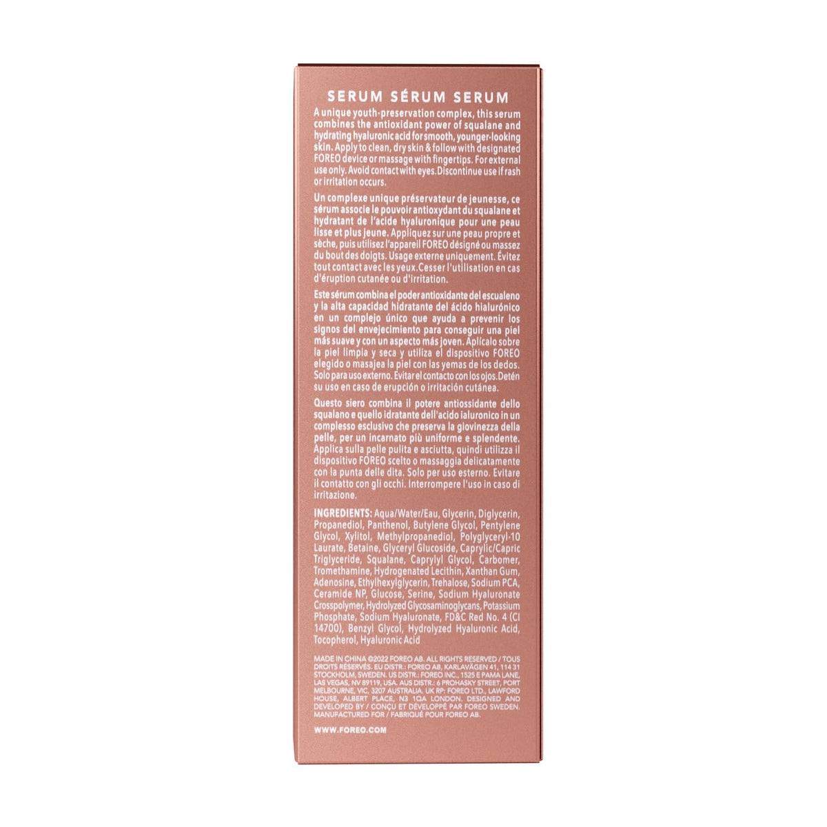 FOREO Firm & Fabulous BEAR mini + Serum Serum Serum 1 Oz Anti aging Starter Kit- Microcurrent Facial Device- Instant Face Lift- Double Chin Eliminator- Facial Skin Care Products- Gift Set- Lavender