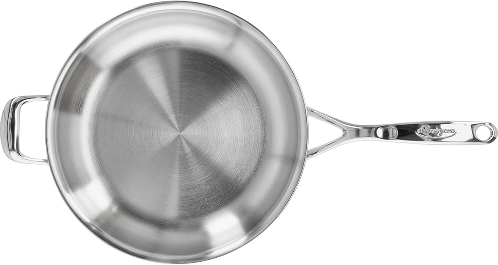 Demeyere Atlantis Proline 7 11-Inch Stainless Steel Fry Pan with Helper Handle