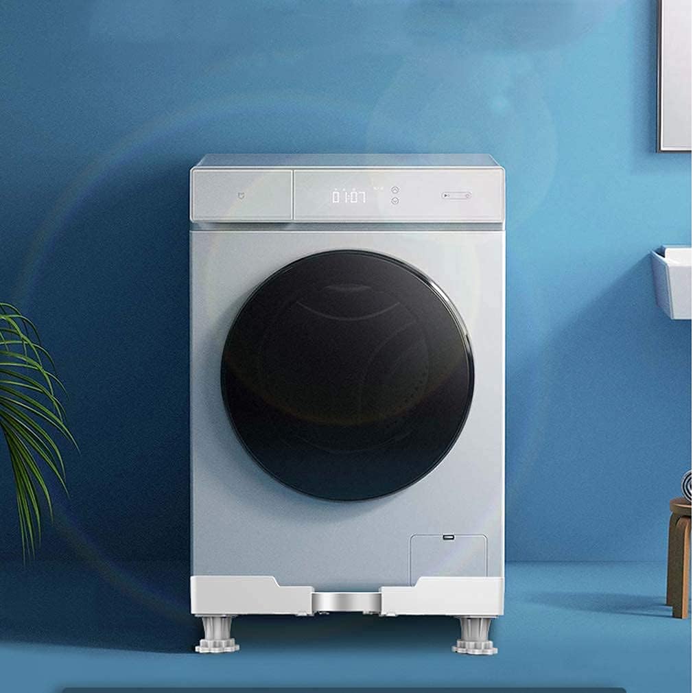 Large Outside Plant Container Base Stand Washing Machine Stand Pedestal Universal Base Fridge Stand Retactable 50-75cm Floor Trays for Roller Dishwasher ( )
