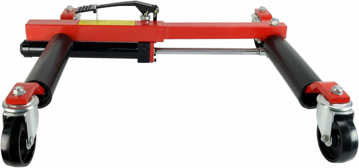 (4) Dragway Tools 12 in. 1500 lb. Hydraulic Wheel Dolly Vehicle Positioning Jacks Lift Hoist