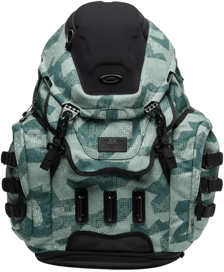 Oakley Kitchen Sink Backpack, Abstract Camo Green, One Size