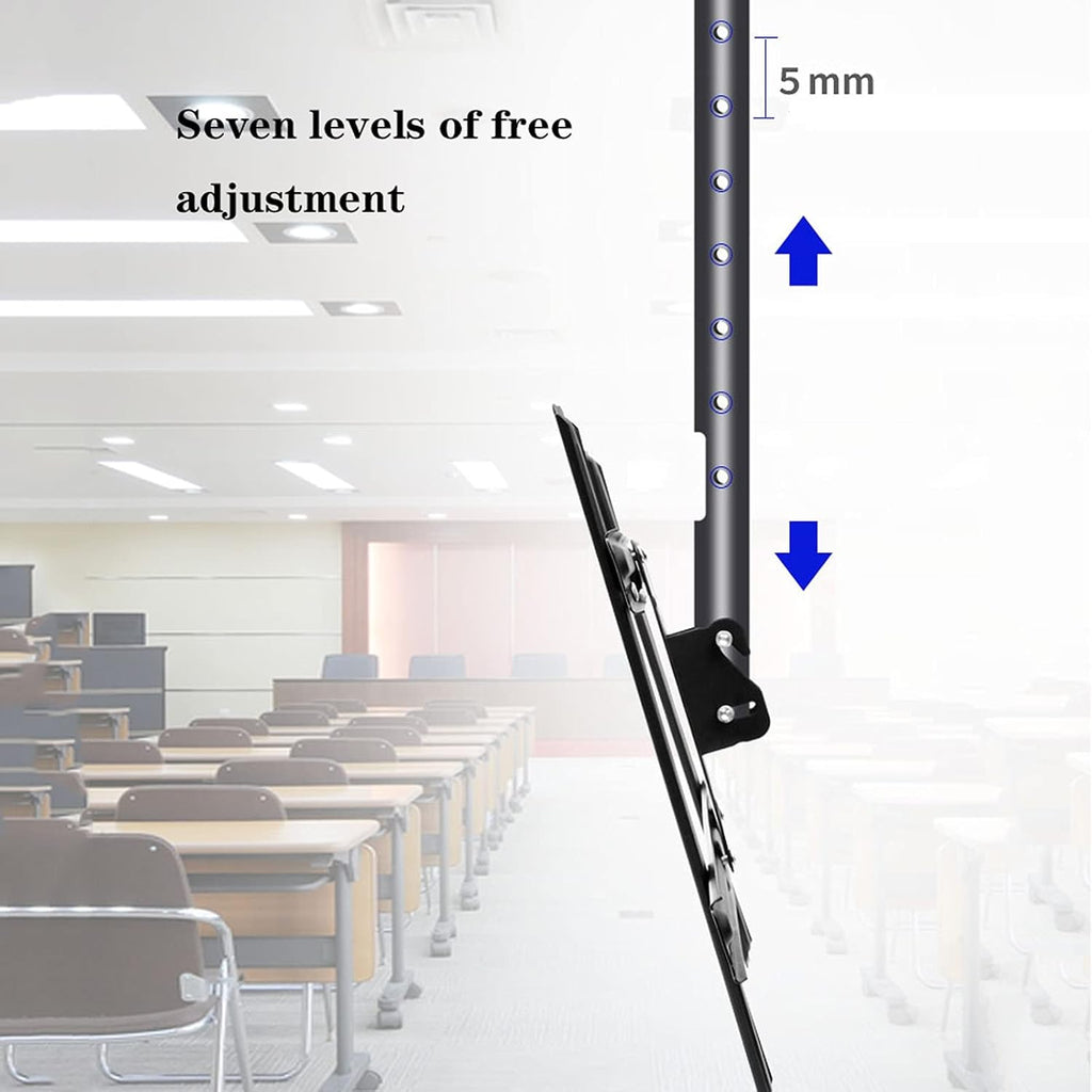 Universal TV Stand TV Stand Base Ceiling TV Bracket Swivels Tilts Extension Rotation TV Mount for Most 40-70 Inch LED LCD Flat Screen TVs, Max VESA 600x400mm Up to 110lbs Tv Stand Mount (Size : 1 Mete