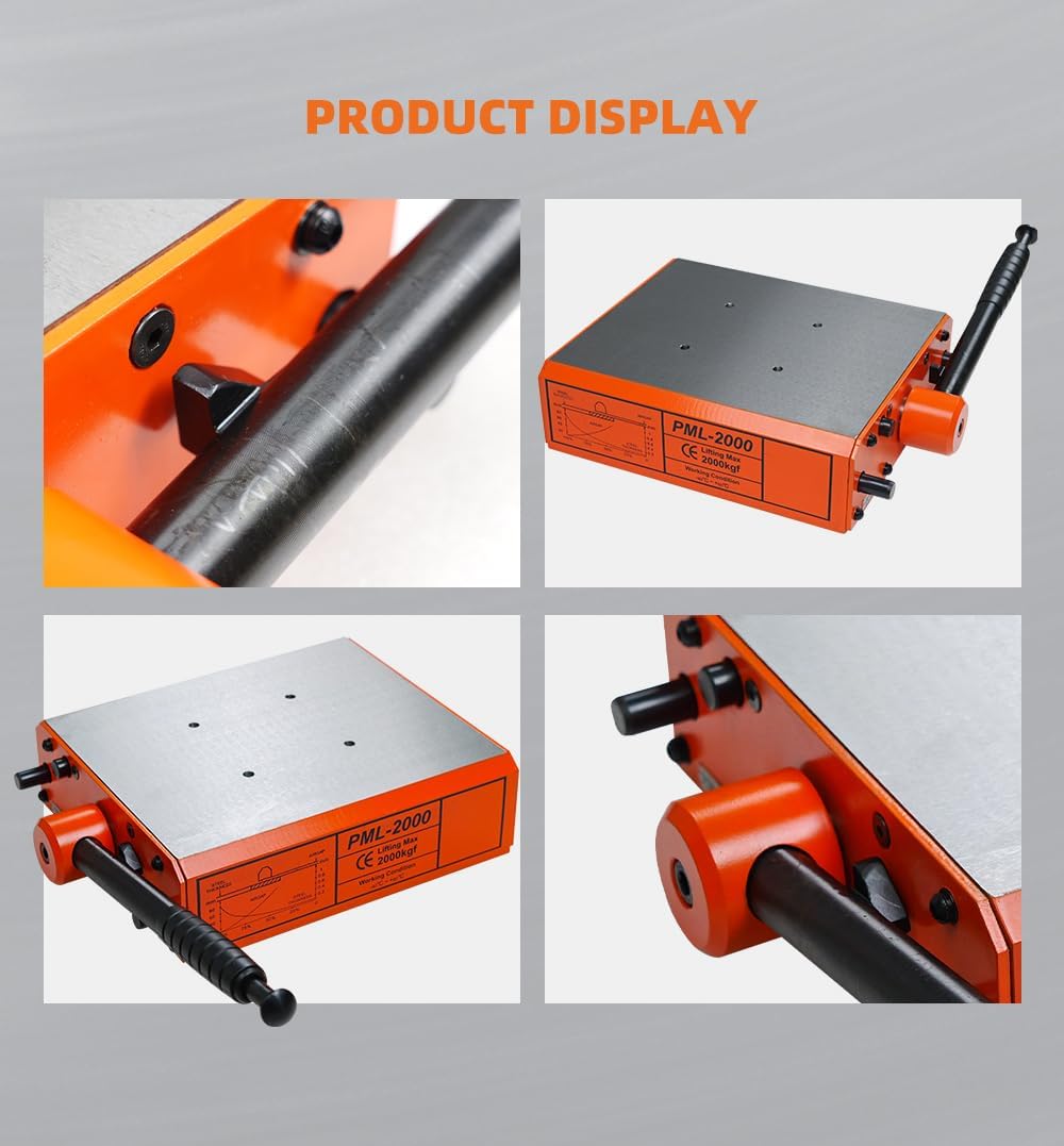 Magnetic Base for Tapping Machine Mobile Base Magnet Small Size with High Magnetic 2000Kg for M48R Electric Tapping Arm