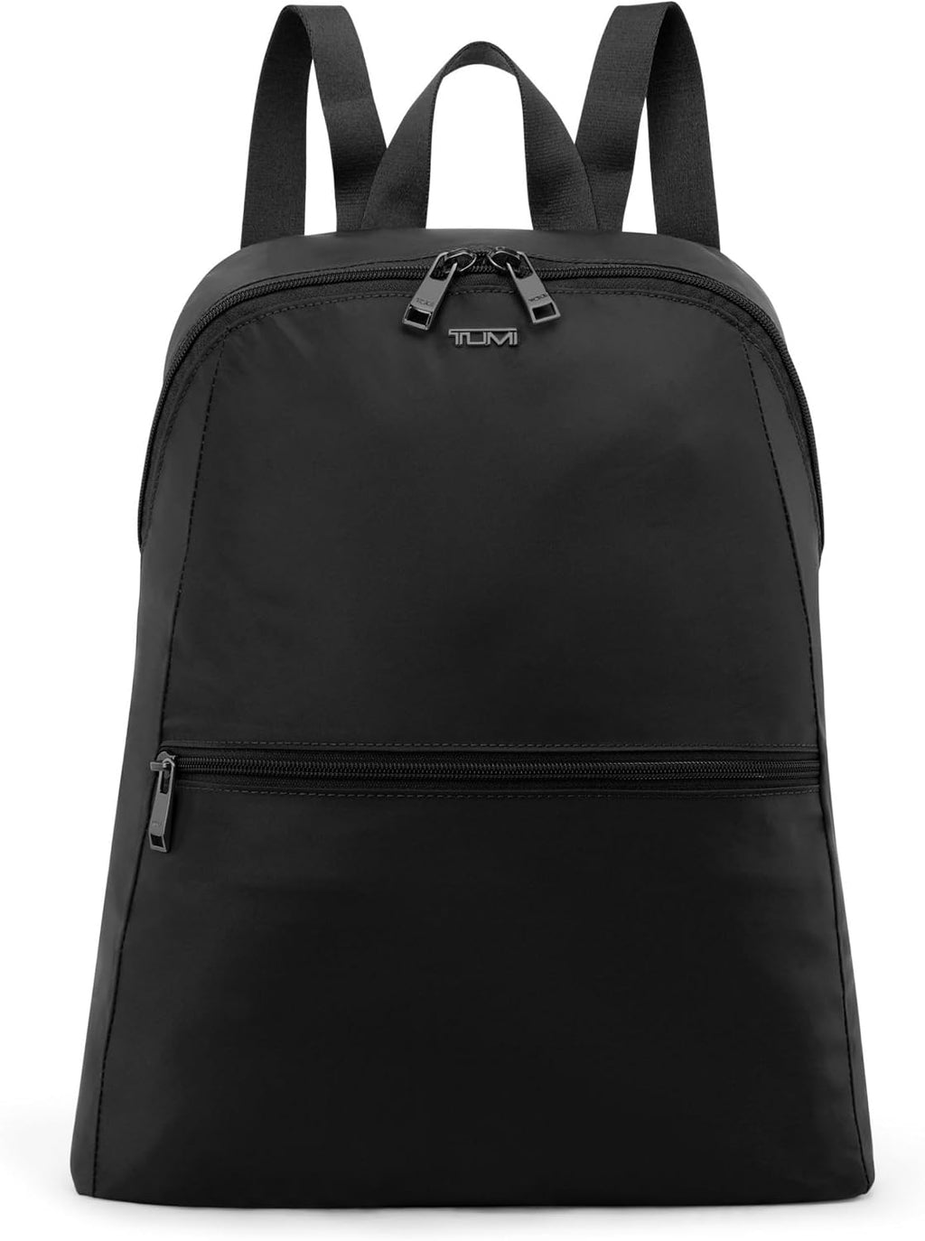 TUMI - Just In Case Foldable Backpack - Lightweight, Compact Travel Backpack - For One Bag Travel - 15.5' X 12.3' X 4.5' - Black with Gunmetal Hardware