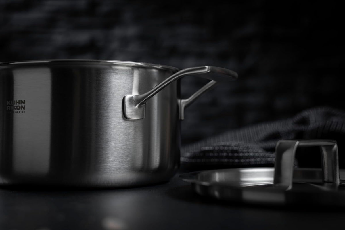 Kuhn Rikon Culinary Fiveply Set sauce 1.7L, pot 3.4L & 6.4L